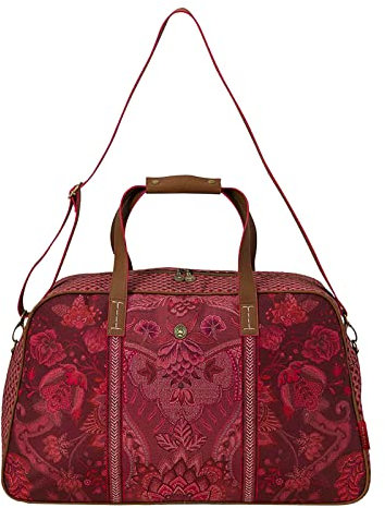 PiP Studio [W0724] Weekend Bag Medium Kyoto Festival Dark Pink 57x22x37cm