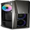 DROXIO Accesorios PC y Portátiles Marca Modelo Caja ATX Gaming Burner Crist TEMPLAD RGB