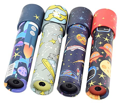 it - Klassische Kaleidoskope, Lernspielzeug für Kinder, Partygeschenke, Ideen, Vorratsfüller, Taschenfüller, Schule, Klassenzimmer, Preise, Spaß für Jungen, Mädchen, Kinder (Rose Gold, One Size)