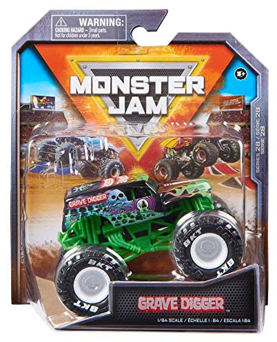 Monster Jam 2023 Spin Master 1:64 Diecast Truck Series 28 Legacy Trucks Grave Digger