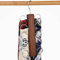 LMSAWK Schalhalter Aufhänger krawattenhalter Schalbügel Holz Krawattenbügel Gürtelhalter mit 10 Löchern, krawattenhalter für kleiderschrank, Krawatten, Gürtel, Schals, Accessoires (Braun)