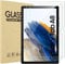World biz 2 Pack Screen Protector for Samsung Galaxy Tab A8 10.5 2021 (SM-X200 SM-X205), 9H Hardness Tempered Glass Film Easy Installation, HD Clear, Scratch-resistant Tablet A8 10.5