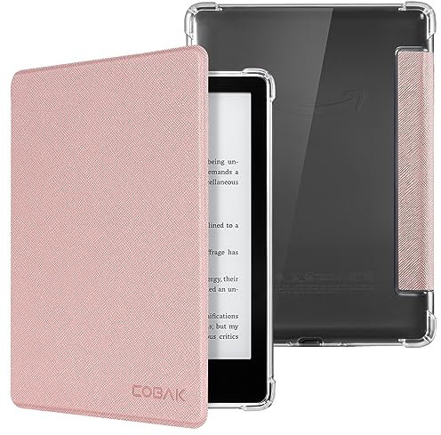 CoBak Hülle für 6.8 Kindle Paperwhite 2021 - Völlig Neue Smart-Cover mit Auto-Sleep-Wake-Funktion für Kindle Paperwhite Signature Edition und 11. Gen 2021 (Modell Nr. M2L3EK/M2L4EK)-1058-T