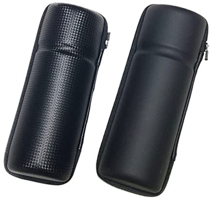 BESPORTBLE Harte Schale Fahrradtasche Für Flaschenhalter Tragbare Werkzeugbox Für Mountainbike Organizer Für Wasserflasche Und Werkzeuge Pure Black Größe L