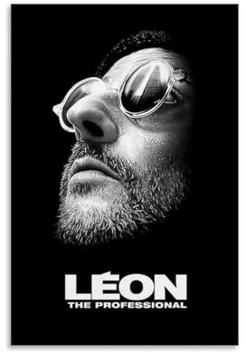nuomesc Leon The Professional Movie Poster Art Fans Wandkunst Bilddruck Moderne Familienzimmer Dekor 08x12inch(20x30cm)