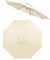 Homg Auvent De Remplacement pour Parasol 6/8 Baleines, Toile de Rechange pour Parasol, Bâche de Remplacement pour Parasol Déporté, pour Terrasse Jardin Piscine