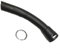 ZWEquipint Maniglia di ricambio per aspirapolvere Karcher WD MV 3 4 5 6 Serie 35Mm Diametro Collegamento 2.863 012.0 Design Nero Attacco Tubo di Aspirazione