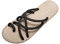 SUPTTING Sandalias de hombre trenzadas de cuerda con correas cruzadas Slip-On Tacón plano Suela antideslizante Zapatos Casual Zapatos de playa Zapatos Actividades al aire libre Ligero, Estilo Z02