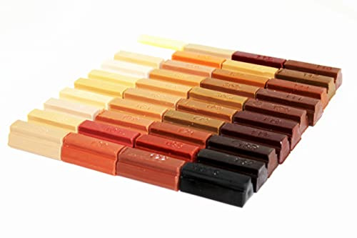 Veneers Online Softwax Set 130-40 Light to Dark Wood Shades