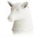 SUCK UK SK POTSTAG1 SUCK Uk Hirsch-Küchenablage, Keramik, White, 19.5 x 19 x 20 cm