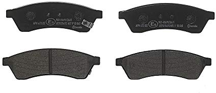 BREMBO Bremsbelagsatz, Scheibenbremse P10060 | Kompatibel mit: CHEVROLET EPICA