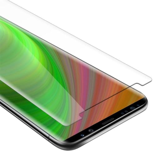 Cadorabo Panzer Schutz Glas für Samsung Galaxy NOTE 8 - Schutzfolie in Ultra-Klar Hüllen freundlich - Gehärtetes (Tempered) Glas Dipslayschutz Folie in 9H Härte Anti Kratzer