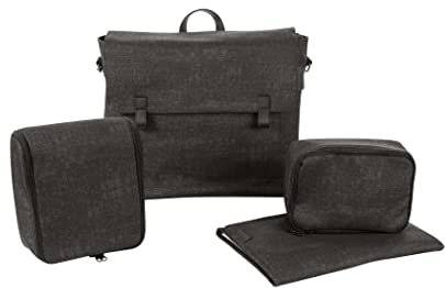 Maxi Cosi Modern bagpra ktische bolso cambiador con muchos extras, Térmica Box, cambiador, Térmica, Neceser, Baby de bolso de pañales, Negro