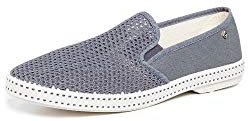 Rivieras Herren Slipper Classic 2037 Anthracite Anthracite Textile 2037 Anthracite grau 677663