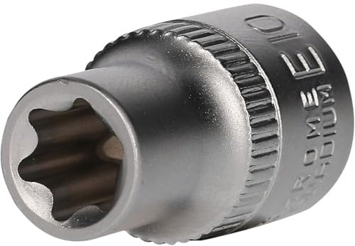 BRILLIANT TOOLS BT020965 Douille Torx E 1/4, E10 [Powered by KS TOOLS]
