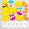 Baker Ross Osterküken Pom Pom Bastelset für Kinder - 3er Pack, Oster Basteln für Kinder am Kindergeburtstag, Kindergarten oder Schule (FC492), sortiert