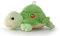 Trudi 52196 Sweet Collection Kleine Schildkröte ca. 11 cm, Größe XXS, Stofftier mit weichen Materialien und liebevollen Details, Plüschtier waschbar, Kuscheltier für Kinder & Babys, Grün