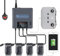 Yangers Multi Charger for DJI Mavic Air 2 / 2S Drone (Not for Mavic Air), Parallel Simultaneous Charging Hub Rapid Balance Dock Station for Flight Batteries Controller Phone/Tablet
