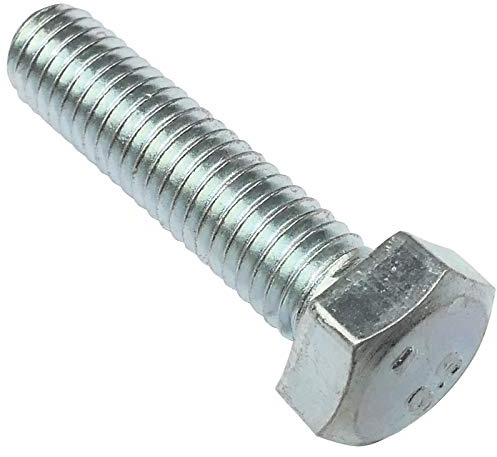 AERZETIX - C47286 - Satz von 100 stück - bolzen schrauben sechskantschrauben M5x20 - mit sechskantkopf - Ø5x20mm - DIN 933 - klasse 8.8 - aus verzinktem stahl - heimwerken - montagewerkzeug eisenwaren