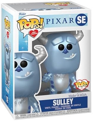 Funko Pop! Disney: Make A Wish 2022 - Sulley - (Metallic) - Monsters Inc - Monster AG, die - Vinyl-Sammelfigur - Geschenkidee - Offizielle Handelswaren - Spielzeug Für Kinder und Erwachsene