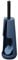 Tiger Tess Toilettenbürstenhalter freistehend mit flexibler Swoop WC-Bürste, Farbe: Blau / Schwarz