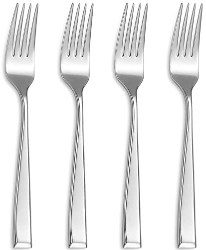 Royalrose Alexander Fine Forks, Set of 4, 18/10 Stainless Steel, Well Made, Dishwasher Safe, Heavy Duty Fork (8.1 Dinner Fork)