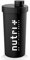 Nutri + Protein Shaker nachhaltig 600ml schwarz - ohne billiges Plastik - Premium Proteinshaker Becher black aus Bio Kunststoff (Zuckerrohr) - 100% recyclebar und klimafreundlich