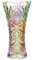 OMKMNOE Dekoflaschen Aus Glas, Blumenvasen Tischvasen Glasvasen Glasflaschen Deko Für Hochzeiten Gestecke Blumen Büro Oder Wohndeko,Multi Colored