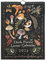 2024 Dark Forest Lunar Kalende,Dark Forest Mondkalende,Wandkalender Mit Illustrationen,Neujahr Wandkalender mit 12 Originalillustrationen,Bunter Wandkalender Für Zuhause Und Büro, Art House Decor