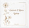 Maverton personalisiertes Einsteckalbum für 500 Fotos - Familienalbum 10x15 cm - weißes Erinnerungsalbum mit Einstecktaschen für Paar zum Hochzeitsjubiläum - 33x33cm
