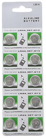 FENOHREFE Button Cell Batteries Coin Cell Batteries For Watches Games Cameras Long Lasting And Reliable Power Supply 5/10/20pcs LR44 Battery For Toy