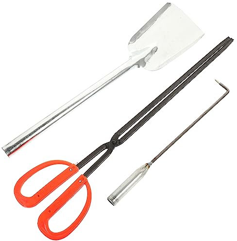 Leichtes Robustes Kaminbesteck-set Feuerstellen-werkzeuge Für Kohlenschaufel Und Feuerhaken Für Den Einsatz Zu Hause Im Freien