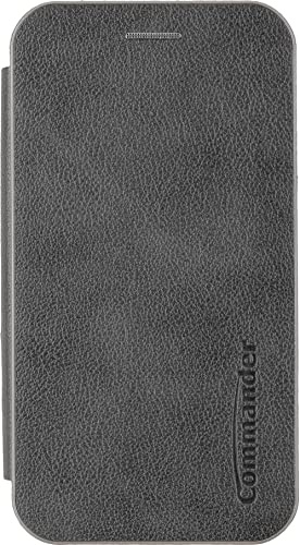 Commander Curve Book Case Deluxe für Samsung S24 Elegant Royal Dark Gray