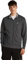 Tommy Jeans Herren Sweatshirt mit Reißverschluss Fleece Zip Thru Regular Fit, Grau (Washed Black), XL