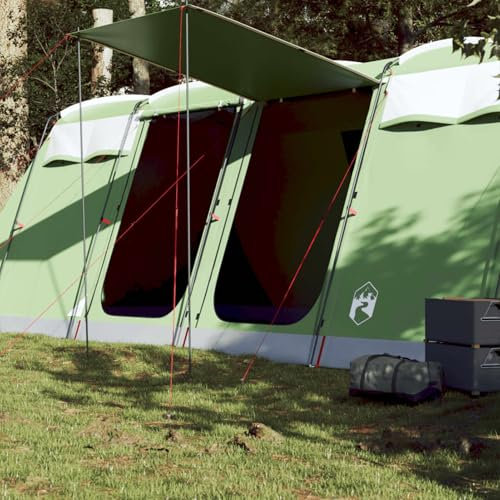 Xichuzi Tunnel-Familienzelt 10 Personen Grün Wasserdicht, Caming Zelt, Camping Tents, Camping-Zelt - 94619