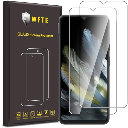 WFTE [2-Pack Screen Protector for Blackview Wave 8/Wave 8C/Oscal Flat 2,Anti-Scratch,High Transparency,Anti-fingerprint,Bubble-Free,Dust-Free Premium Screen Protector Tempered Glass
