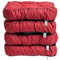 TexDeko® 4er Pack Premium Stuhlkissen 60x60x12 cm Sitzauflagen Polsterauflagen UV-Schutz & Wasserabweisend Bodenkissen Outdoor/Indoor Loungekissen für Garten, Freizeit & Sommer (Bordeaux)