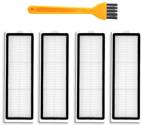 RRSQ Accessoire pour aspirateur Filtre HEPA Compatible avec Les Accessoires de Remplacement for aspirateur Robot Xiaomi 1C 1T 2C STYTJ01ZHM SKV4093GL(4PCS)