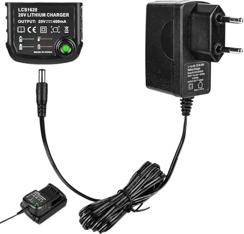 18V/20V Ladegerät Kompatibel mit Black & Decker: 18V/20V Lithium-Ionen-Ladegerät, Lithium-Ionen-Batterie BL2018 BL2018-XJ LBXR20-OPE LBXR20 LB20 LBX20 LBX4020 LB2X4020 LBXR2020-OPE BL1514 LBXR16