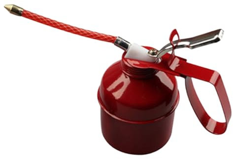 Engine Oil Can Dispenser - Automotive Oil Bottle, Car Fluid Filler | Flexible Spout Oil Transfer Jug, Portable Grease Pourer for Workshop Vehicle Maintenance, Truck Garage Tools Storage Use