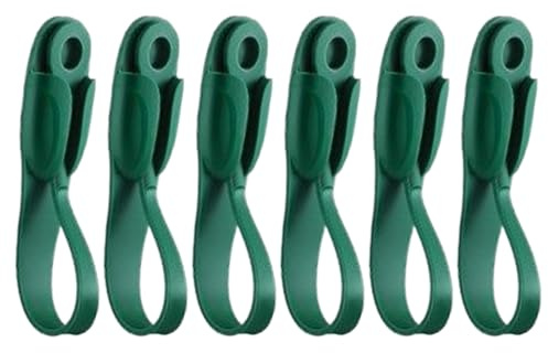 Silicone Adhesive Wreath Hanger Straps, 6 Pcs Christmas Garland Banister Ties, Railing Protecting Holiday Garland Ties, For Mantel Stairways Staircase Wall Indoor