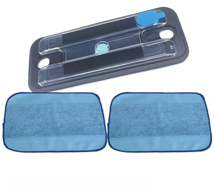 Wassertank, Trocken- Und Feuchttuch, Kompatibel Mit Braava, 320, 380, 381, 380T, 390, 390T Mint, 4200, 4205, 5200, 5200C Wischroboter-Staubsauger(3pcs)