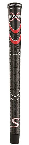 Super Stroke Unisex Adult Cross Comfort Golf Iron Grip - Black/Red, One Size