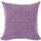 Nunubee Corduroy Baumwolle Kord Modern Rechteckig Kissenbezüge Dekorative Kissenbezug Dekokissen Sofakissen Lendenkissen Wurfkissenbezug Kissenhülle, 40 x 40 cm Violett