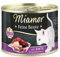 MIAMOR - Feine Beute | Nassfutter für ausgewachsene Katzen mit 7 Sorten Fleisch und Innereien. Getreidefreies Alleinfutter mit Taurin in der Dose ohne künstliche Zusätze | 12x185g