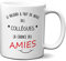 L'Esprit Des Anges Tasse-Mug Cadeau Collègue Travail - Collègues et Amies - Anniversaire Femme Départ Job Entreprise