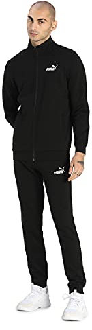PUMA 585841 Herren Trainingsanzug, Puma Black, L