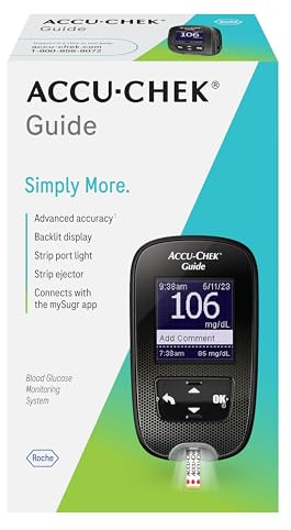 Accu-Chek Guide Diabetes Meter for Blood Glucose Monitoring