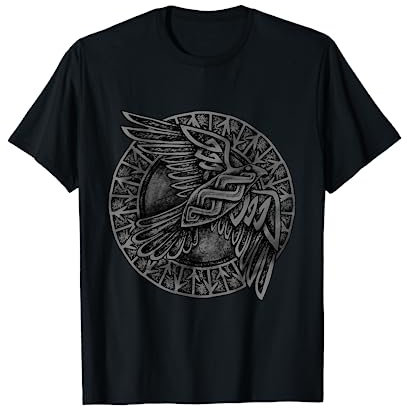 Viking Raven Rog Cadeau Vikings T-Shirt