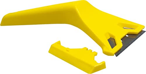 Tool Lab Window Scrapper Tool Aid with 50mm Blade for Removing Paint, Chewing Gum, Dirt, Glue, Stickers, Posters from Windows, Tiles, Glass and Metal Work.